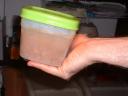 Hand verbrand